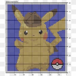 A Cute Pikachu Throw Blanket Pattern For The Upcoming - Cartoon, HD Png Download
