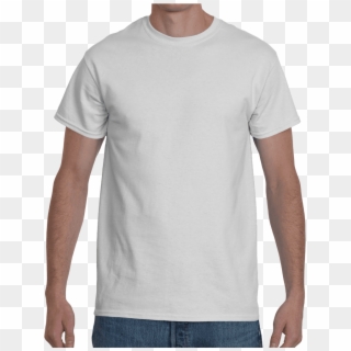 Mockup Tool - White Gildan Shirt Mockup, HD Png Download