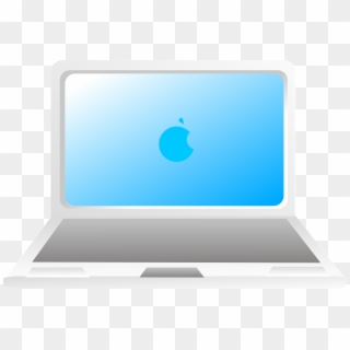 Computer Laptop Apple White Mac Png Image - Macbook Clip Art, Transparent Png