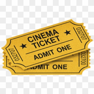 Movieticket Sticker - Transparent Movie Ticket Png, Png Download