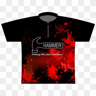 Hammer Violent Splatter Express Dye Sublimated Jersey - Active Shirt, HD Png Download