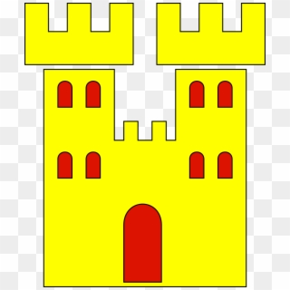 Yellow Castle Clipart, HD Png Download