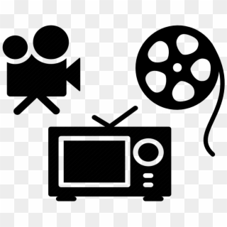 Movie Tv Cliparts - Transparent Film Icon Png, Png Download