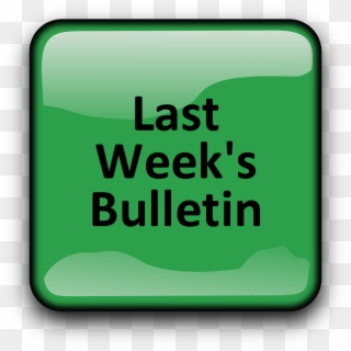 Bulletin Clipart Weekly Update - Sign, HD Png Download
