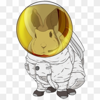Astronaut - Rabbit Astronaut, HD Png Download