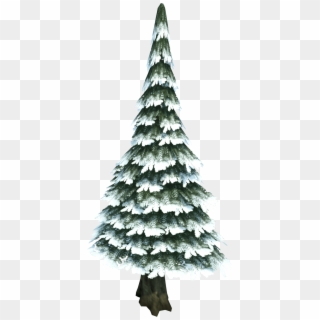 Snow Tree Png - Christmas Tree, Transparent Png