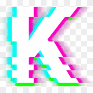 K Freetoedit Sticker - K Glitch, HD Png Download