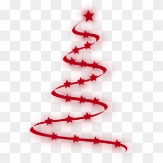 Image Result For Decoracion De Arboles De Navidad Con - Clip Art Red Christmas Tree, HD Png Download