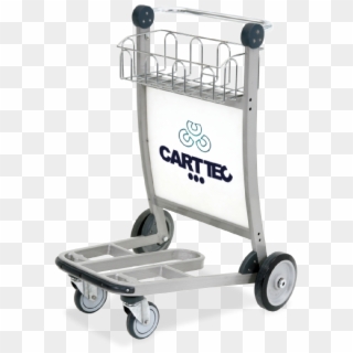 Carttec At Airport Show 2017 - Airport Trolley, HD Png Download