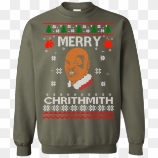 Merry Chrithmith Mike Tyson Ugly Christmas Sweater - Ugly Sweater Mike Tyson, HD Png Download