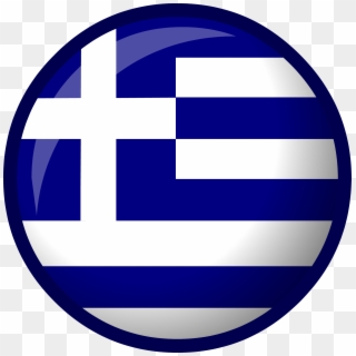 Greece Transparent Png - Greece Flag Circle Png, Png Download