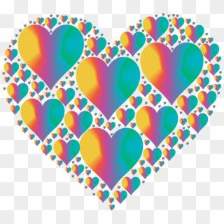 This Free Icons Png Design Of Hearts In Heart Rejuvenated - Heart Shape Color Blue, Transparent Png