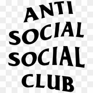 Anti Social Social Club Logo - Anti Social Club Logo Png, Transparent Png