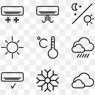 Weather Icon Set - Skincare Icon Transparent Background, HD Png Download