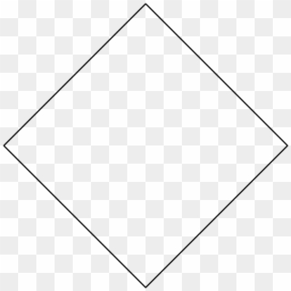 Cross Graph - Square Rotated 45 Degrees, HD Png Download