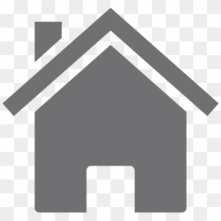House Icon - Grey House Clip Art, HD Png Download