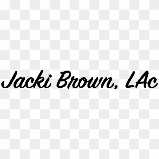 Jacki Brown Yoga - Calligraphy, HD Png Download