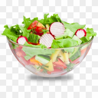 Bowl Of Salad - Verduras En Un Recipiente, HD Png Download