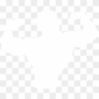 White Muscle Png - Fit N Simple, Transparent Png