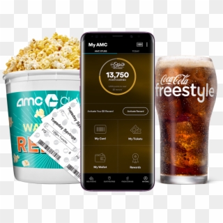Amc Popcorn Bucket, HD Png Download
