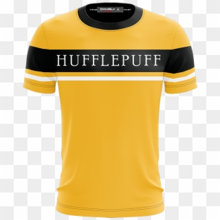 Hogwarts House Hufflepuff Harry Potter Unisex 3d T - Active Shirt, HD Png Download