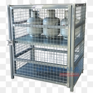 Gas Cylinder Storage Cages - Cage, HD Png Download