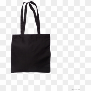 001pk - Cotton Shopping Bag Black Png, Transparent Png