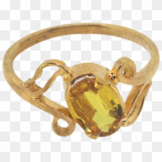 22k Gold Rings Designs Sree Kumaran Ladies Realstone - Opal, HD Png Download