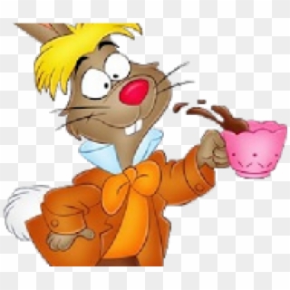 Alice In Wonderland Clipart Wonderland Character Hd - Alice In Wonderland March Hare Clipart, HD Png Download