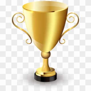 Cartoon Glossy Textured Trophy Elements - Trophy, HD Png Download