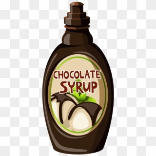Chocolate Syrup Bottle Clipart, HD Png Download