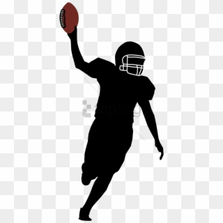 Free Png Download American Football Player Silhouette - American Football Silhouette Png, Transparent Png