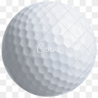 Close Up Of Isolated On Photos - Golf Ball No Background, HD Png Download