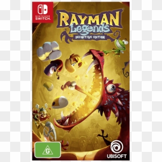 Rayman Legends Definitive Edition - Rayman Legends Definitive Edition Switch, HD Png Download