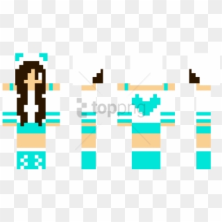 Free Png Minecraft Skin Apple201 - Real Minecraft Prom Girl Skins, Transparent Png