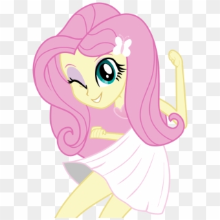 Fluttershy, Mlp Comics, Pinkie Pie, Equestria Girls, - My Little Pony Equestria Girls Fluttershy Dancing, HD Png Download