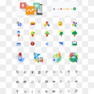 Fun Illustration Google Icons, Flat Design, Ui Ux Design,, HD Png Download