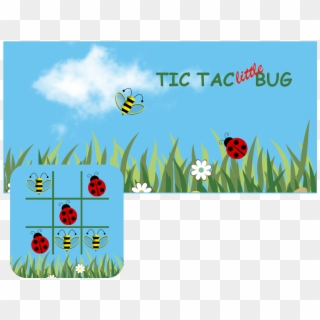 Tic Tac Little Bug Puzzle Is A Classical Puzzle Game - Illustration, HD Png Download