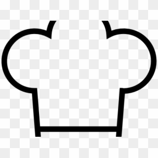 Chef Hat Outline, HD Png Download