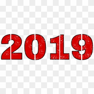 Best And Latest Happy New Year Png 2019 For Photo Editing - Graphic Design, Transparent Png