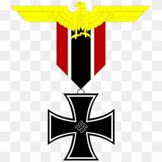 Imperial Eagle The German Empire Medal 2 By Jmk Prime - Iron Cross Clipart, HD Png Download