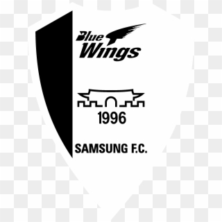 Blue Wings Logo Black And White - Suwon Samsung Bluewings, HD Png Download
