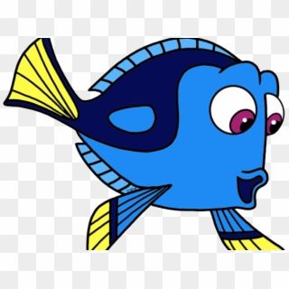 Manta Ray Clipart Finding Dory - Fish Clipart Png Dory, Transparent Png
