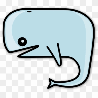 Blue Whale - Sad Blue Whales Cartoon, HD Png Download
