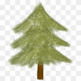 First Up Is This Hand Drawn Christmas Tree In Png Format - Christmas Tree, Transparent Png
