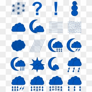 Weather Icons Icon Pack By Fenixproductions, HD Png Download