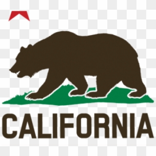 California Flag Clipart - California Republic Black And White, HD Png Download