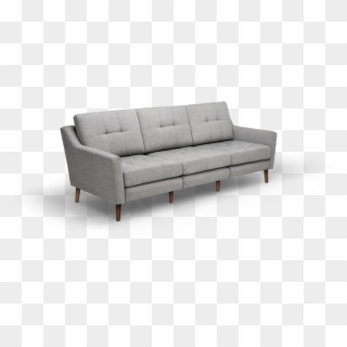 Sofa Transparent Skinny - Couch, HD Png Download