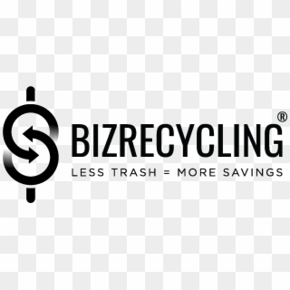 Bizrecycling Logo - Black - Png File - Oval, Transparent Png