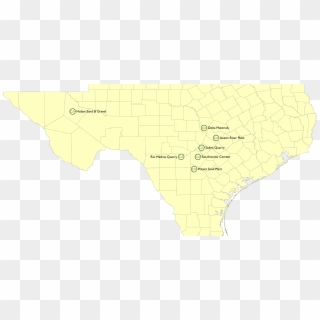 Map Of Texas, HD Png Download